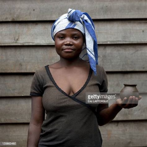 Batwa Tribe Woman In Cyamudongo Village In Rwanda On March 25 2010