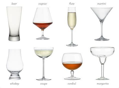 Glasses are used to serve drinks in. Cocktail Glasses | Rue