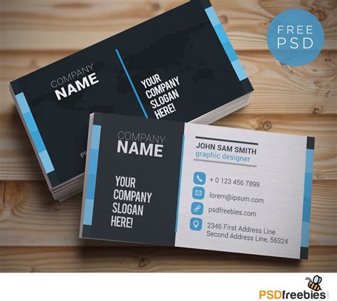 Creative Designer Business Card Template Free Psd Download Download Psd