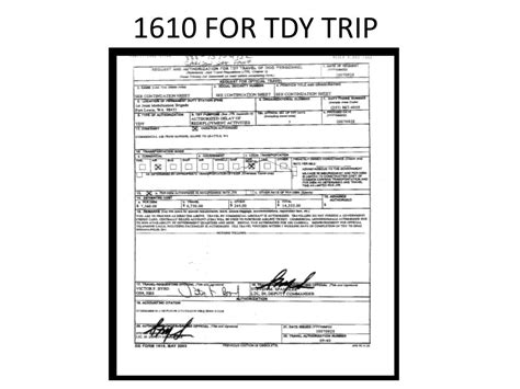 Can my travel voucher be transferred from my name to someone of my choosing? PPT - Washington Army National Guard How to prepare a De ...