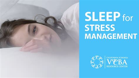 Sleep For Stress Management Youtube