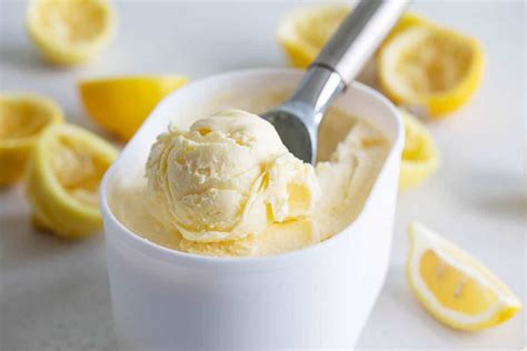 Fresh Lemon Ice Cream Recipe Taste And Tell