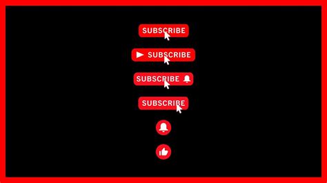 Animated Youtube Subscribe Button Overlays Youtube