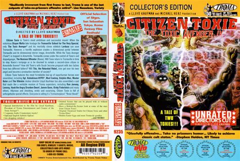 Citizen Toxie The Toxic Avenger R Dvd Cover Dvdcover Com