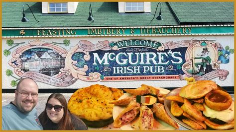 Mcguires Irish Pub Pensacola Florida Restaurant Review And