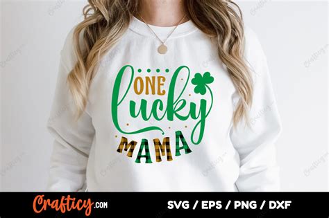 One Lucky Mama Svg Graphic By Crafticy · Creative Fabrica