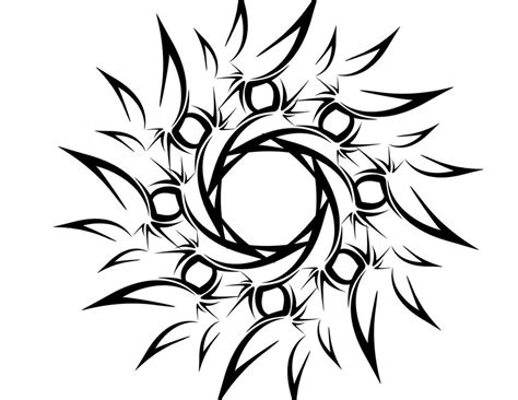 Aztec Flower Tattoo - ClipArt Best