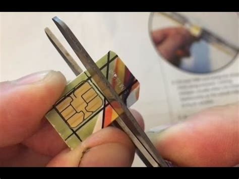 .of manually cutting down your sim card, and how to use a smaller sim card in an old handset. How to cut your SIM card - Nano kártya vágás (HUN) - YouTube