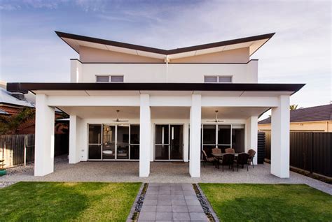 Brighton Butterfly Roof Contemporary Verandah Adelaide By
