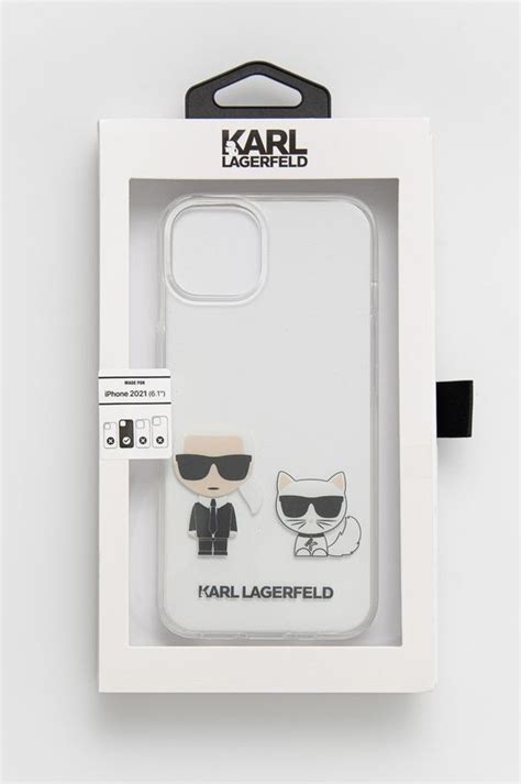 Karl Lagerfeld Etui Na Telefon Iphone 13 Kolor Transparentny