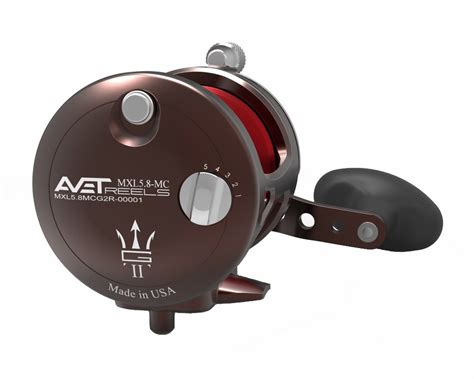 Avet MXL G2 5.8 MC Single Speed Reel - Left Hand Neptune Heart