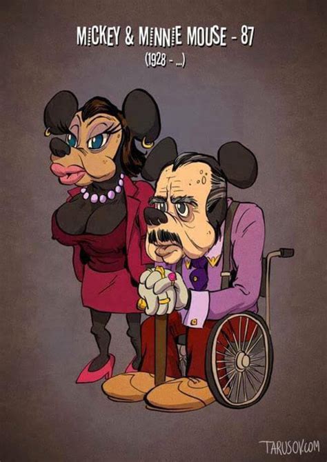 Artist Applied Old Age To Our Favorite Cartoon Characters