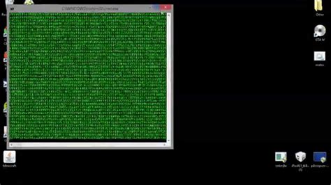 How To Make The Matrix On Cmd Youtube