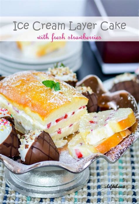 Easy Ice Cream Layer Cake Recipe