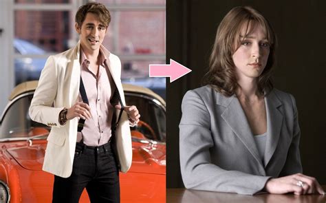 A Man In A Suit And Tie Next To An Image Of A Woman Wearing A Blazer