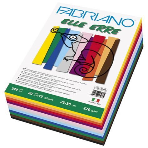 Fabriano Papir Elle Erre 25x35240l 220g 55253500 Alf Online Shop