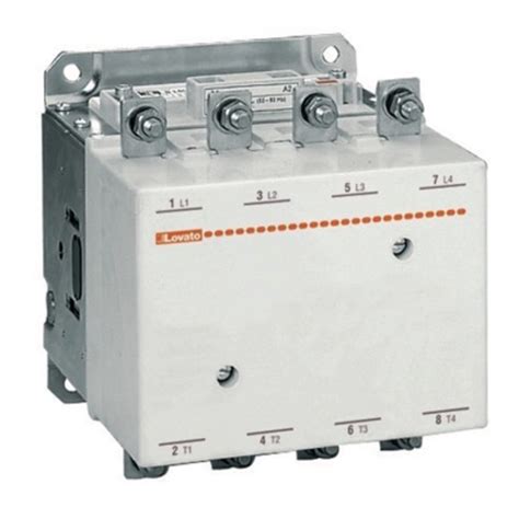 Lovato B Series Contactor 4 Pole 800a Ac1 230vacdc Coil