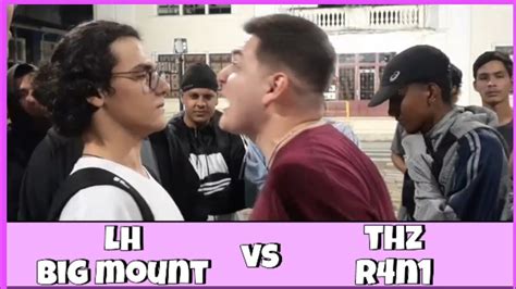 Lh E Big Mount Vs R N E Thz Fase Batalha Do Profeta Youtube