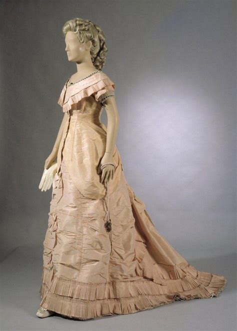 Evening Dress 1880 From The Museovirasto 1880s Fashion Victorian