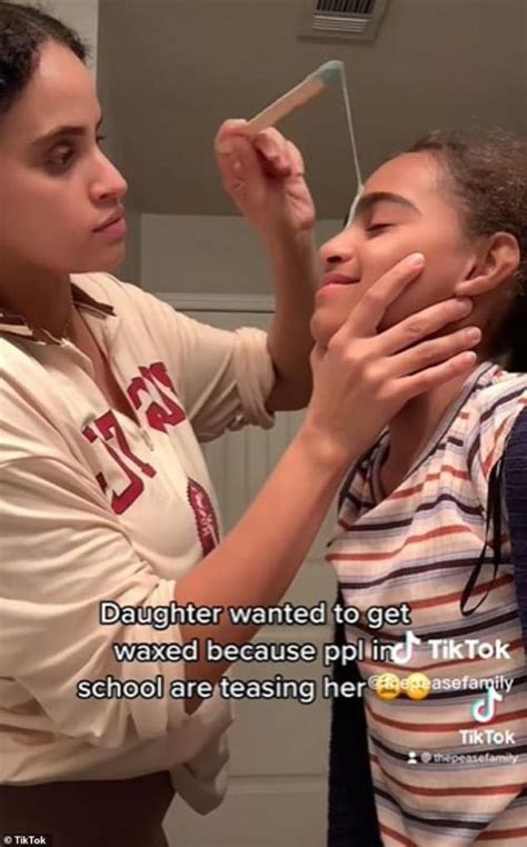 Mother Sparks Outrage After Waxing Year Old Daughters Face On