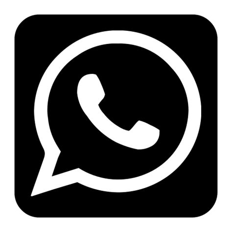 Black Whatsapp Logo Vsemagazine