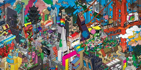 Incredible Pixel Art By Eboy In 2021 Pixel Art Illust