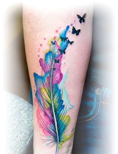 Watercolor Tattoos Designs And Ideas Page 19 Tatuajes De Plumas