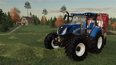 New Holland T6 V1000 Fs19 Farming Simulator 19 Mod Fs19 Mod