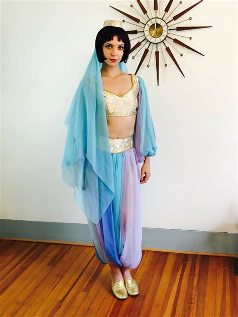 Sexy Genie 60s Halloween Costume Princess Jasmine Costume I Dream Of