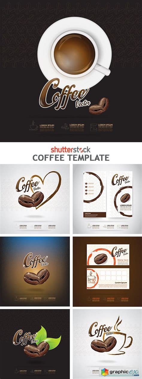 Coffee Template 10xeps Free Download Vector Stock Image Photoshop Icon