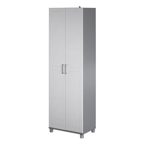 Systembuild Callahan 24 Inch Utility Storage Cabinet In White Homesquare