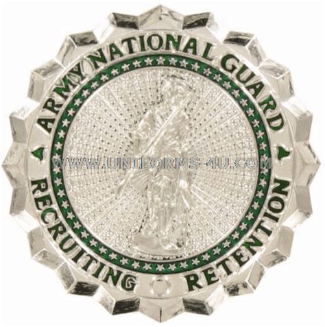 Us Army National Guard Recruiting And Retention Badge