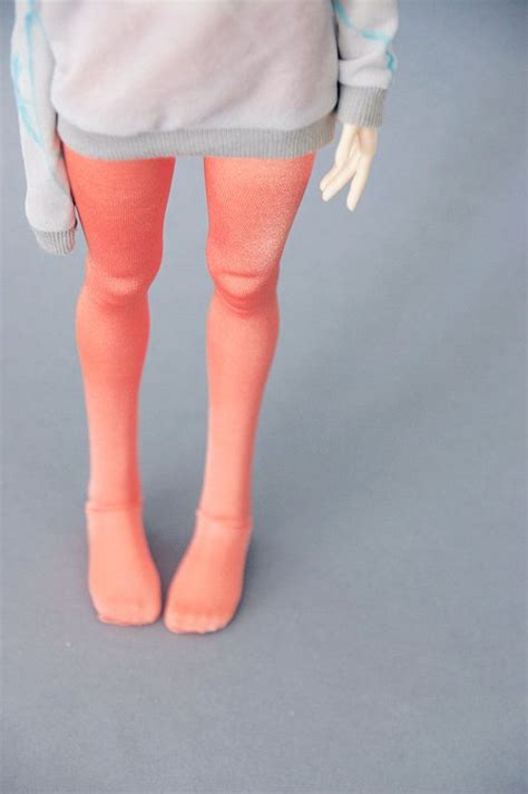 Peach Tights Slim Msd Size Fashion Tights Doll Clothes