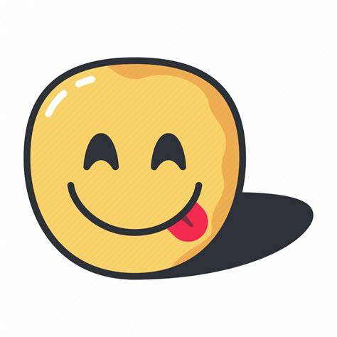 Delicious Emoji Emoticon Feeling Happy Icon Download On Iconfinder