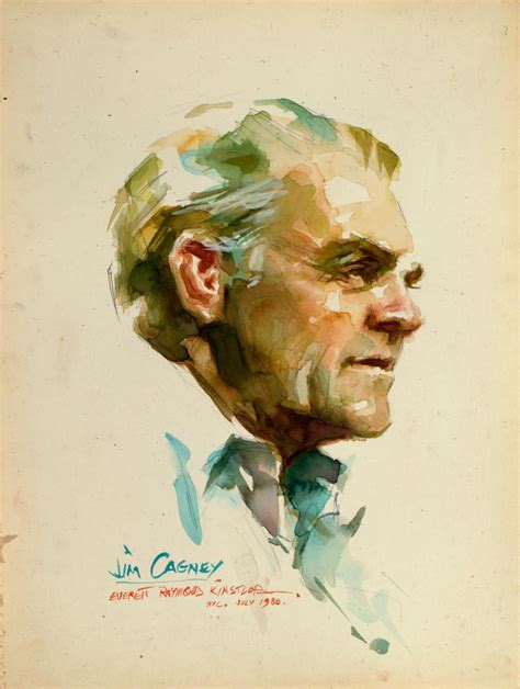 James Cagney Everett Raymond Kinstler