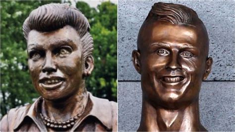 move over scary lucy there s a new weird statue in town — and its name is ronaldo cbc radio