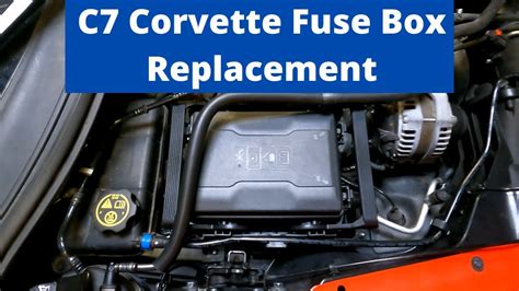 C7 Corvette Fuse Box Replacement Youtube