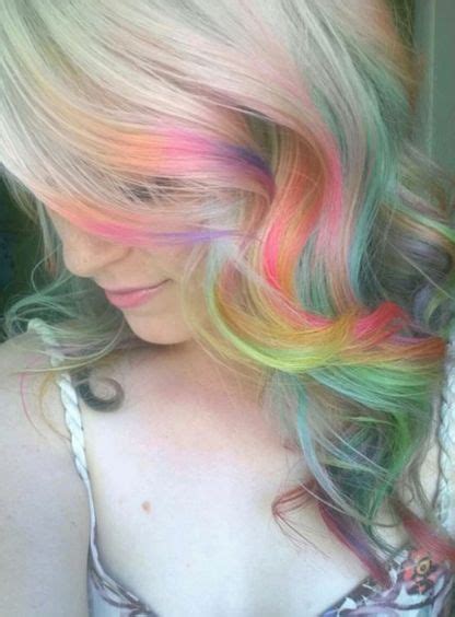 A Guide To Opal Hair Pastel Rainbow Hair Neon Hair Pastel Hair