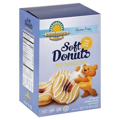 Kinnikinnick Foods Gluten Free Soft Donuts With Vanilla Icing Shop