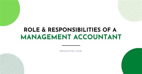Why is a strong sense of ethical responsibility vital for public speakers? Management Accountant - Role and Responsibilities - BBA|mantra