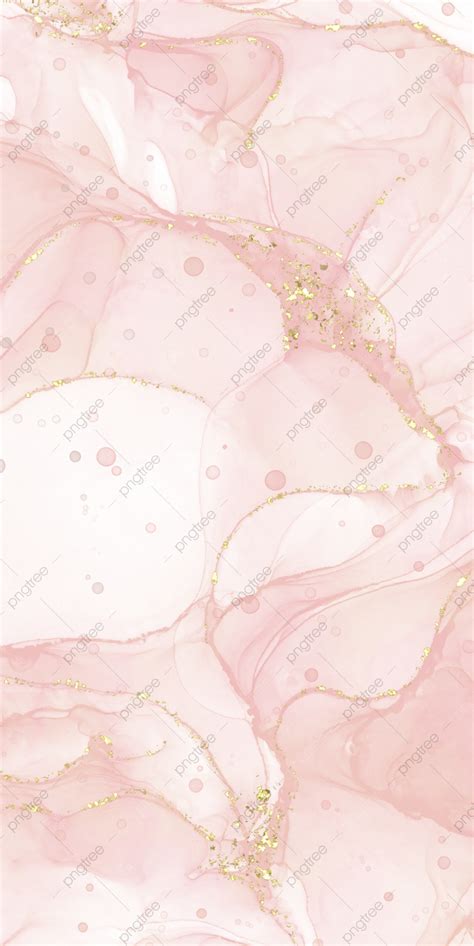 Marble Effects With Gold Sparkle Peach Color Background Wallpaper Image