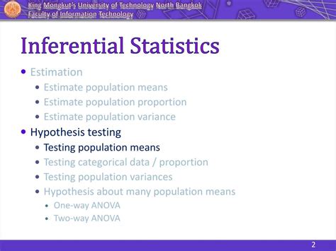 Ppt Inferential Statistics Hypothesis Testing Powerpoint Presentation Id