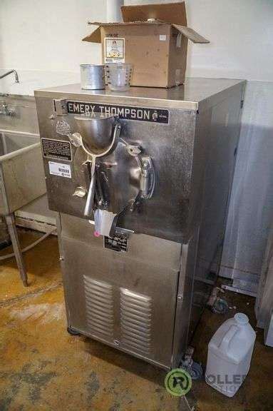 Emery Thompson 20nw Ice Cream Maker 230v 1ph Roller Auctions