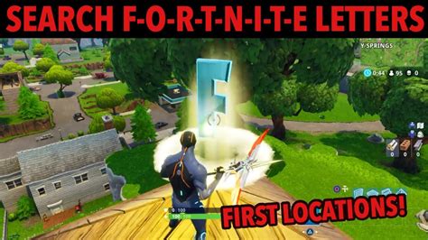 Fortnite New Search F O R T N I T E Letters First Two Locations