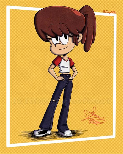 Lynns New Outfit Lynn Jr By Samflair On Deviantart The Loud House Fanart Loud House