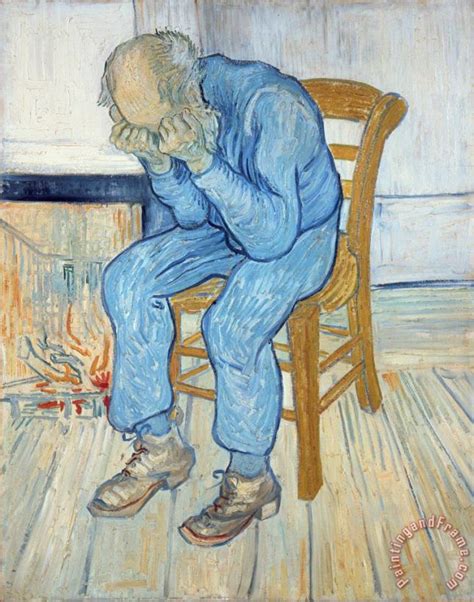 Vincent Van Gogh Old Man In Sorrow Painting Old Man In Sorrow Print