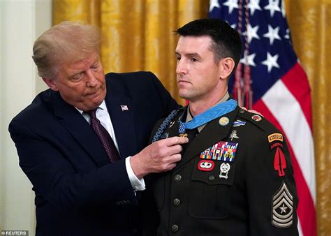 Soldier Receives Medal Of Honor From Donald Trump For Role In Raid That Freed 70 Iraqi Hostages