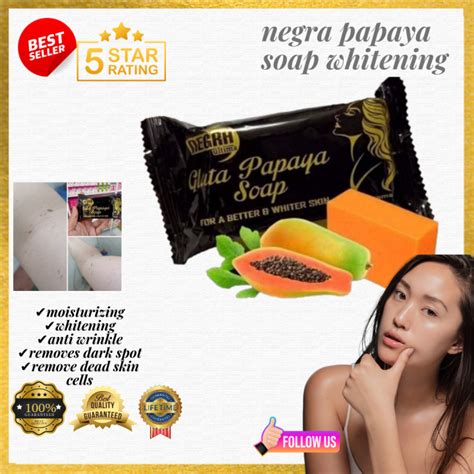 All New Negra Ultima Gluta Papaya Soap Lotion Rejuve Set Gluta