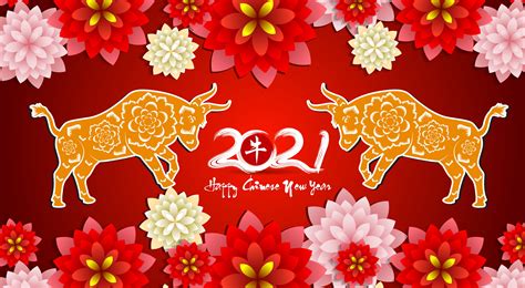 2021 Chinese New Year Wallpapers Wallpaper Cave