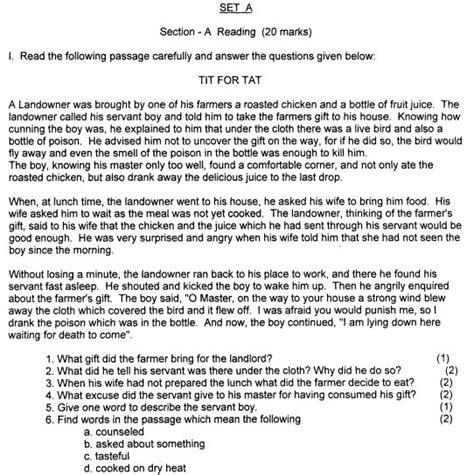 This book helps to develop comprehension skills. CBSE Class 7 English Question Paper Set R
